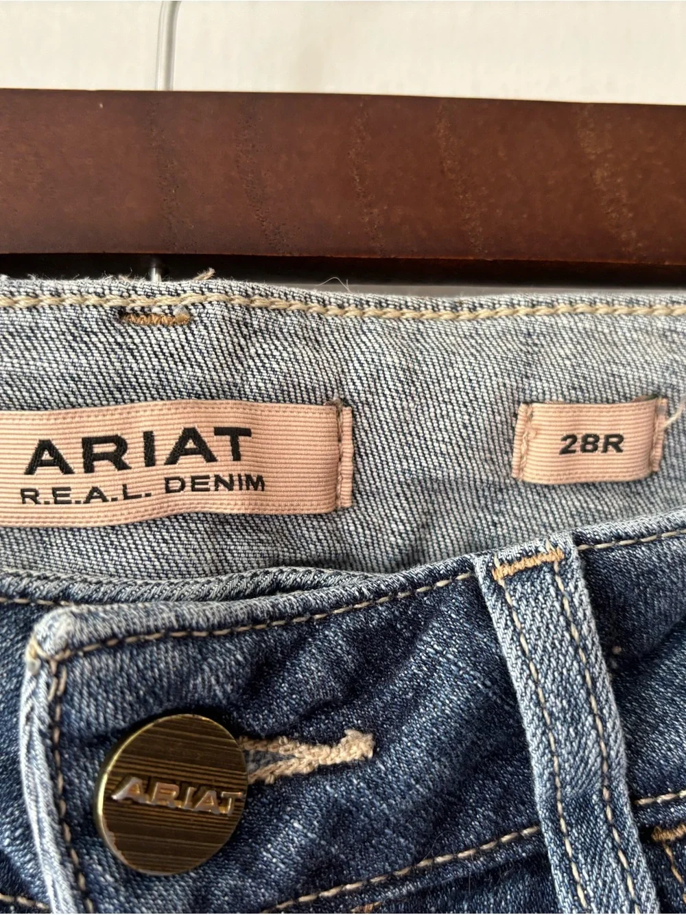 Ariat Women's Mid-Blue Flare Jeans